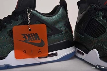AJ4-1043515 RETRO AIR JORDAN GREEN 4 LAKER Sophisticated 578 0913